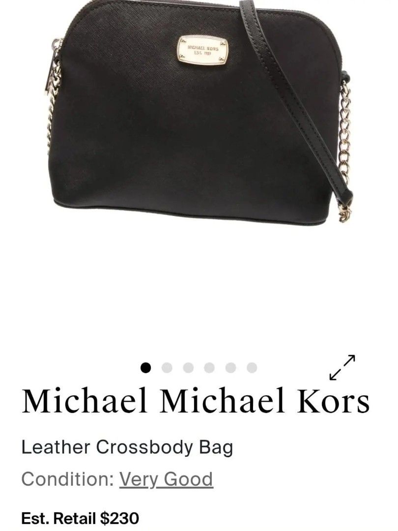 Original Michael Kors (Category: Shoulder Bags) located in Cabuyao City. Submitted by secondhand.shop.ph (Listing ID 1468186165, Image 2). Description: Sale❗Sale❗Sale❗ ₱1,699 Original Michael Kors Small Saffiano leather 📌 First to pay..