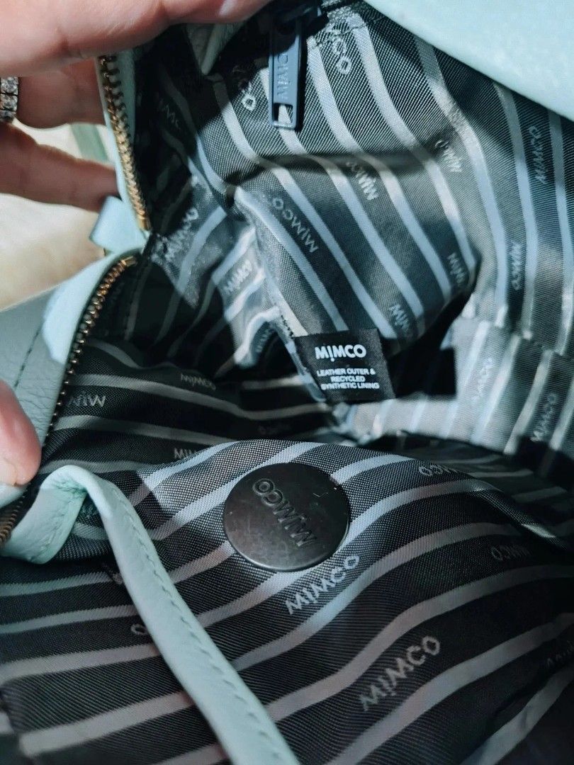 Original MIMCO Brandnew (Category: Shoulder Bags) located in Cabuyao City. Submitted by secondhand.shop.ph (Listing ID 1468185164, Image 3). Description: Sale! Brand New condition Original MIMCO small size Pure genuine leather flawless w/ provided dustbag 📌First to pay.