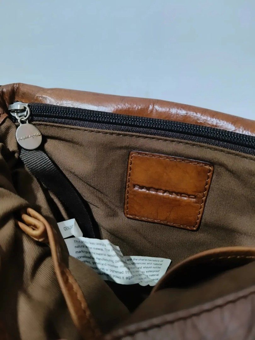 Original RABEANCO Vintage (Category: Shoulder Bags) located in Cabuyao City. Submitted by secondhand.shop.ph (Listing ID 1468184402, Image 2). Description: Sale❗Sale❗Sale❗ ₱1,699 Original RABEANCO VINTAGE LEATHER medium Silver hardware Pure genuine leather 📌First to pay!.