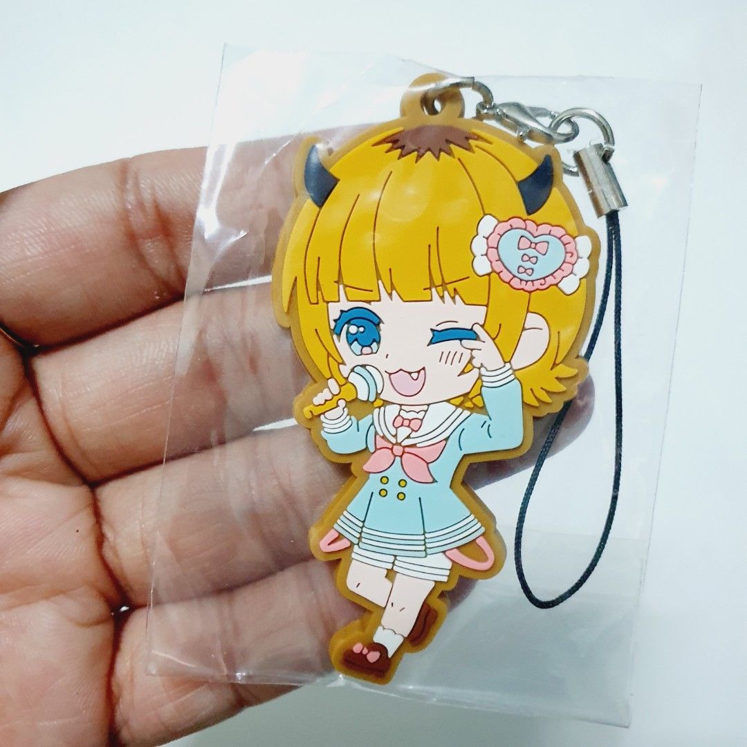 Oshi No Ko Rubber Keychain Charm Mem-cho (Category: Character Goods) located in Taytay. Submitted by kyo.mono (Listing ID 1468094694, Image 2). Description: 💟Follow us on IG: kyo.mono for faster replies TikTok: kyo.mono_ for videos and review Good as new Auth from Japan Actual photo posted.
