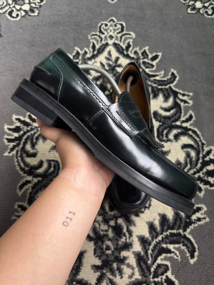 Our Legacy Loafers (Category: Dress Shoes) located in Quezon City. Submitted by jawnzslayer (Listing ID 1468087640, Image 3). Description: our legacy loafers complete with box size 44 can fit 11-11.5 worn condition.