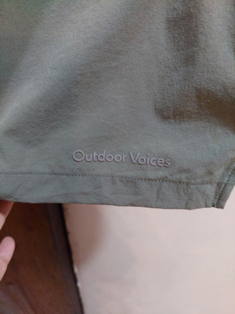 OUTDOOR VOICES DOING THINGS SHORTS (Category: Activewear) located in San Pedro. Submitted by cyanide.slug.cat (Listing ID 1468174788, Image 3). Description: large 30-38" waist 14" length.