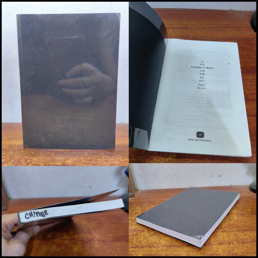 Paboritong Libro ni Hudas -Bob Ong (Category: Everything Else Others) located in Tarlac. Submitted by chapterse7en (Listing ID 1468068498, Image 1). Description: IMPORTANT: Serious buyers only. Lowballers and unresponsive buyers who ghost the chat will be automatically BLOCKED. Please do not message if you have no real intention of purchasing. Thank you for respecting my time. Good Condition Visprint Edition Mode of Payment : Gcash, Maya or Gotym