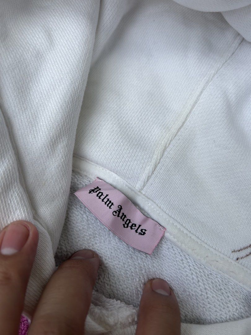Palm Angels Hoodie (Category: Luxury Apparel) located in Santa Rosa. Submitted by unexpected.finds4026 (Listing ID 1468196149, Image 3). Description: Large On tag best fit to M - L heavy Cloth complete tags authentic need wash .