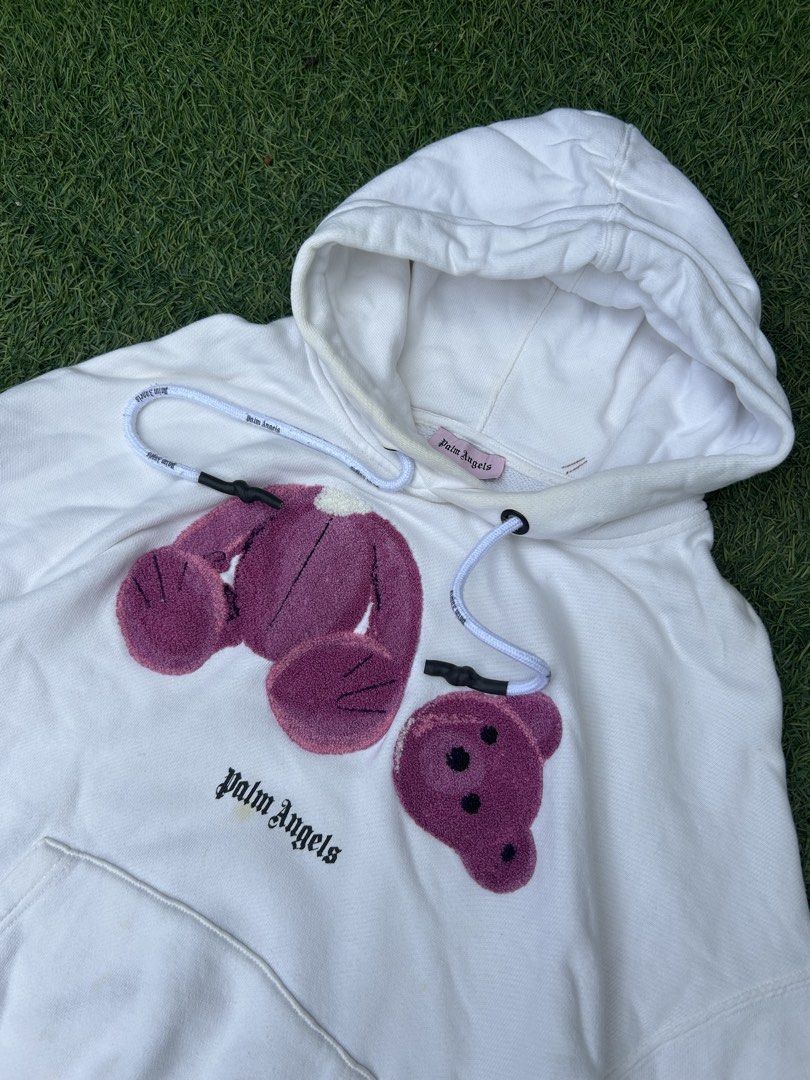 Palm Angels Hoodie (Category: Luxury Apparel) located in Santa Rosa. Submitted by unexpected.finds4026 (Listing ID 1468196149, Image 2). Description: Large On tag best fit to M - L heavy Cloth complete tags authentic need wash .
