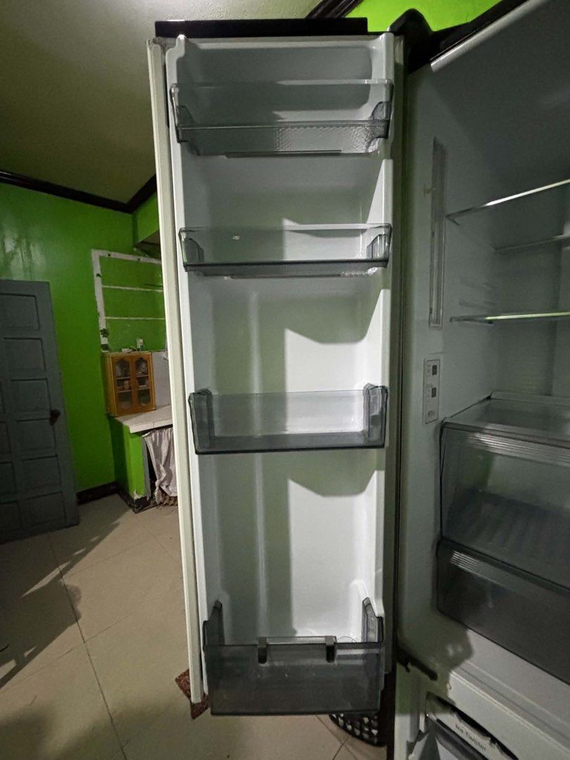 Panasonic 2 doors inverter refrigerator (Category: Other Home Appliances) located in Angeles City. Submitted by TheAuthenticcorner2018 (Listing ID 1468082292, Image 2). Description: -check all you want upon pickup -slightly negotiable -may parts lang na may dents pero good working condition /never na repair -matipid talaga sa kuryente -message me for more info -₱18,000(negotiable) RUSH! RUSH! .