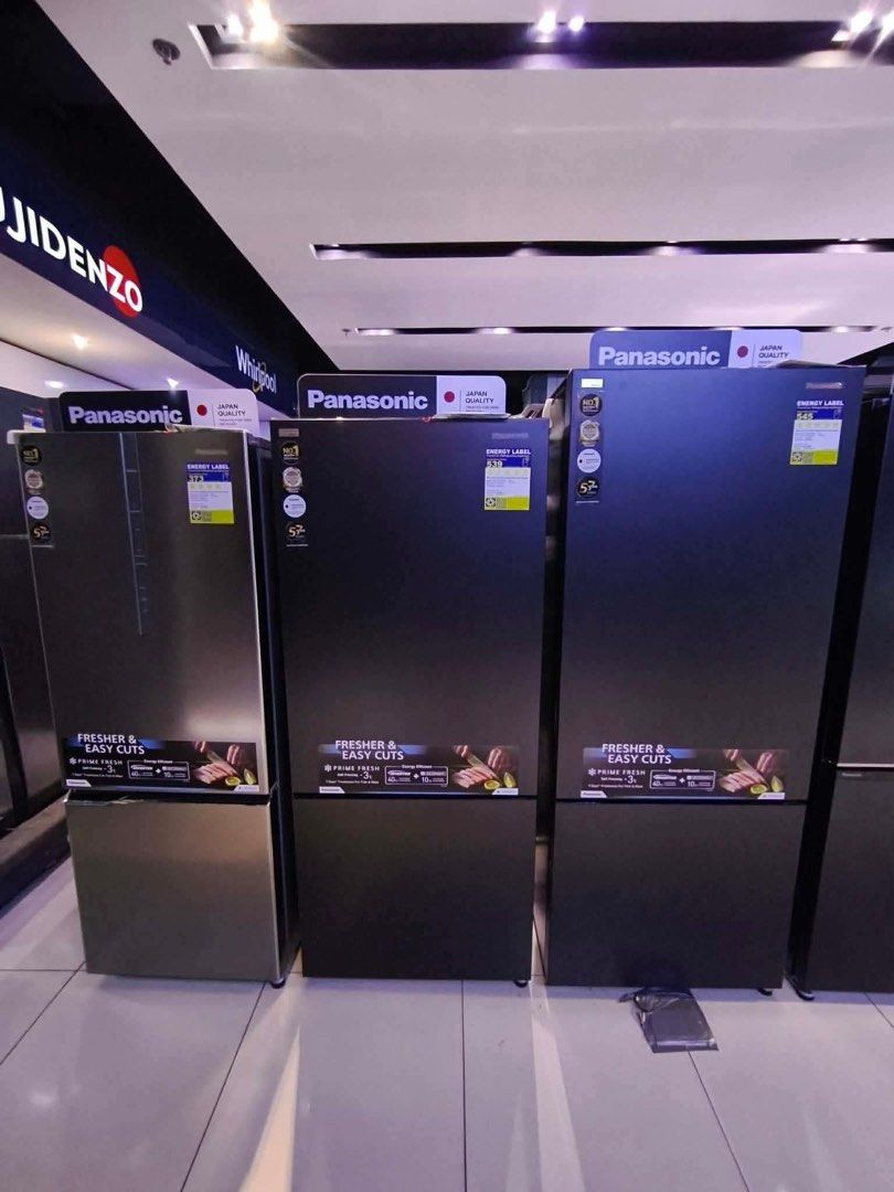 PANASONIC BOTTOM MOUNT INVERTER REFRIGERATOR (Category: Refrigerators and Freezers) located in Quezon City. Submitted by maryann.dimalanta (Listing ID 1468238771, Image 1). Description: Panasonic Inverter Bottom Freezer NR-BX471HWKP- 39,000 NR-BX421HWKP- 13.4 cu ft-37,200 NR-BC360XSPH 11.3 cu ft: 30,100 NR-BV320GKPH 10.2 cu ft: 30,400 NR-BV320XSPH 10.2 cu ft: 28,600 NR- BW530XMMP - 56,700 Brand new and sealed with warranty and receipt 7 days outr