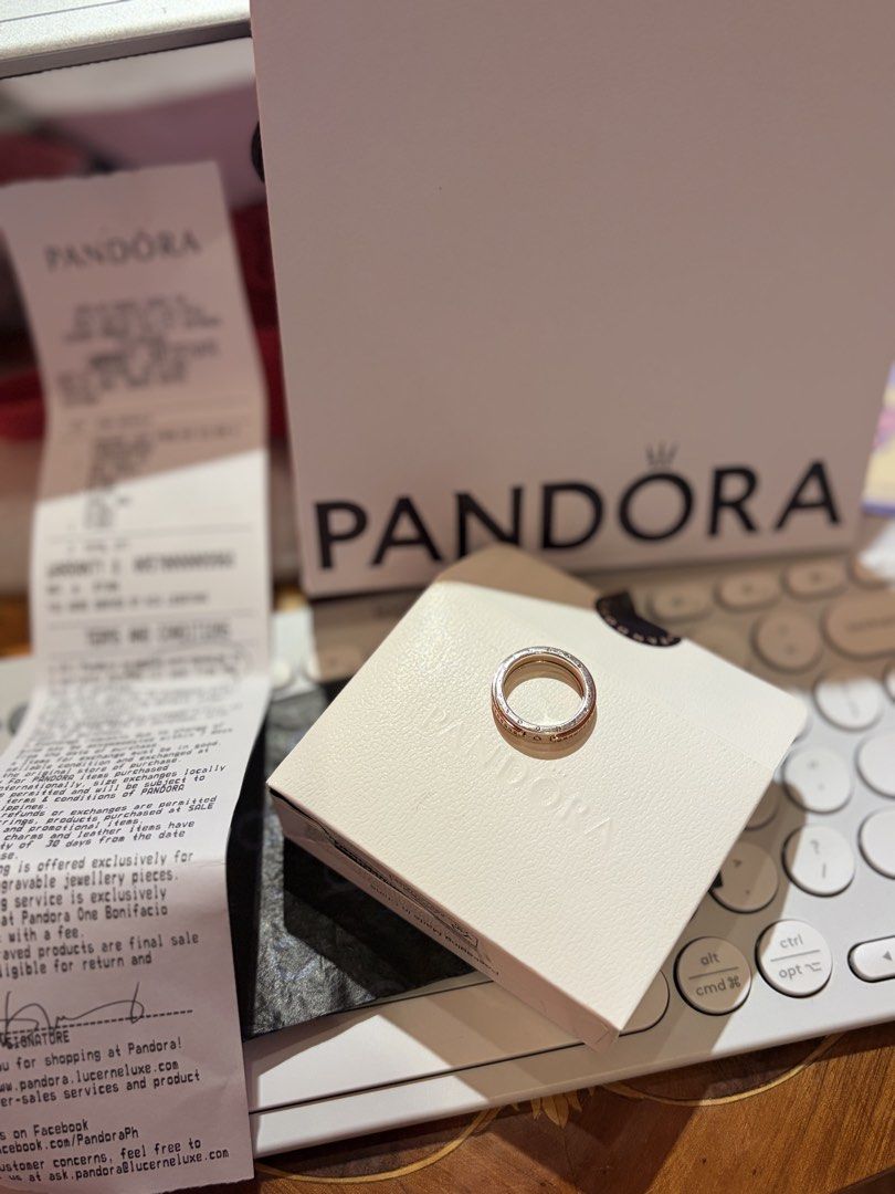 Pandora Two-Tone Ring Size 6 (Category: Rings) located in Batangas. Submitted by aylabtoshop (Listing ID 1468063469, Image 3). Description: ₱3,000 only (retails ₱7,000+) 💯 0rig Pandora Pave Two Tone Ring Size 6 (52) complete inclusion. Gently used not laspag or worn out Lifetime cleaning pwede any Pandora store 📍 Lipa City, Batangas ship agad via J&T.