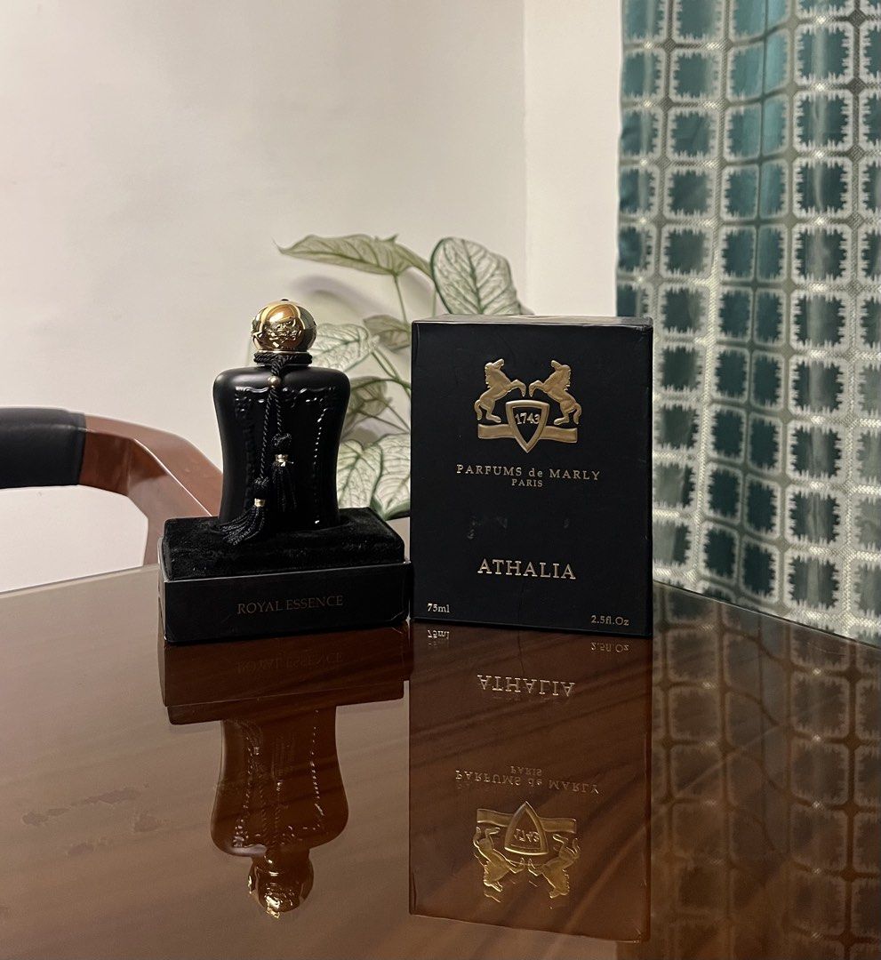 Parfums de MARLY Paris Athalia (75ml) (Category: Fragrance & Deodorants) located in San Pedro. Submitted by iamharoldguerrero (Listing ID 1468059951, Image 1). Description: Parfums de MARLY Paris ATHALIA (75ml) Price: ₱500 only! Details: - Brandnew US Tester - 75ml - selling for only ₱500 from ₱2,000 - with box Location: San Pedro, Laguna - Free Delivery within San Pedro Area - if Malayo Shipping via JRS Express - Delivery via Lalamove.