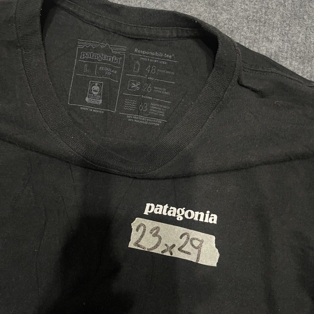 Patagonia (Category: Coats, Jackets and Outerwear) located in Butuan. Submitted by cgsayas20083001 (Listing ID 1468173491, Image 3). Description: PATAGONlA Size Large on tag fir to XL Dimes 23x29 Color rate 9/10 or better Fresh from bale.