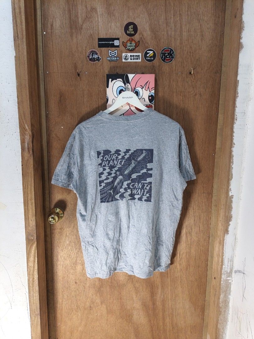 Patagonia "Our Planet can't wait" responsibilitee (Category: Tshirts & Polo Shirts ) located in Nasipit. Submitted by zaynzdrip (Listing ID 1468165145, Image 2). Description: -authentic -xxl -24 x 27 -good as new just need wash fresh from bale.