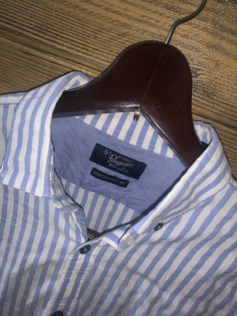 Penguin men's long-sleeve button-down shirt (Category: Formal Shirts) located in Valenzuela. Submitted by Caloooy (Listing ID 1468232398, Image 2). Description: .