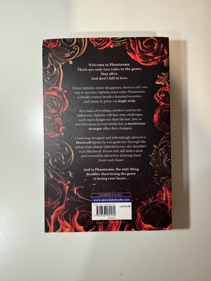 Phantasma by Kaylie Smith (Dark Romantasy) - Paperback (Category: Storybooks) located in Quezon City. Submitted by pinkc0conut (Listing ID 1468171800, Image 2). Description: Phantasma - Authentic Copy - Mode of Payment: GCash, payment first .