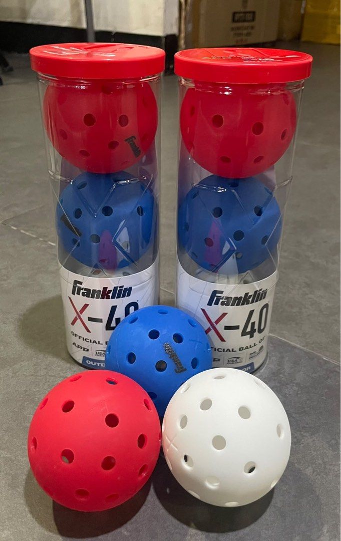 PICKLEBALL USA X40 OUTSOOR (Category: Racket and Ball Sports) located in Manila. Submitted by sportinggoods10 (Listing ID 1468106510, Image 1). Description: .