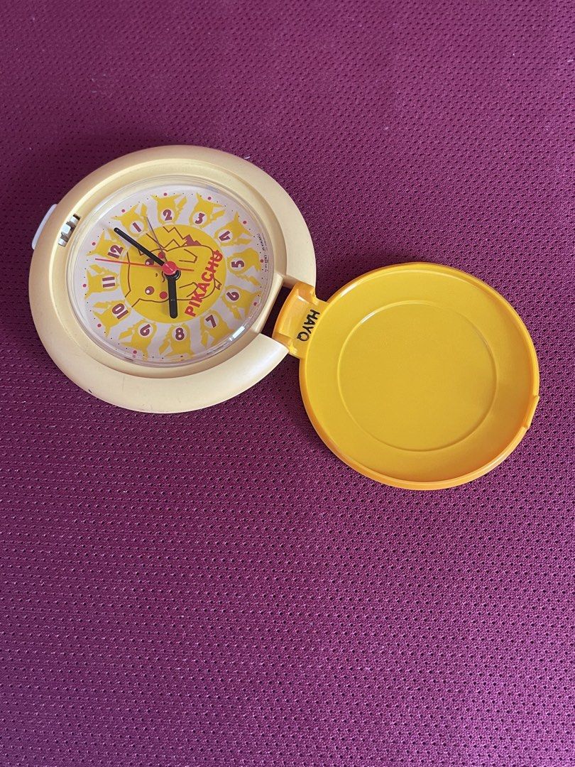 Pikachu Pokémon Alarm Clock 90’s (Category: Vintage Collectibles) located in Manila. Submitted by dstrangerthings (Listing ID 1468228600, Image 3). Description: - untested if working po.