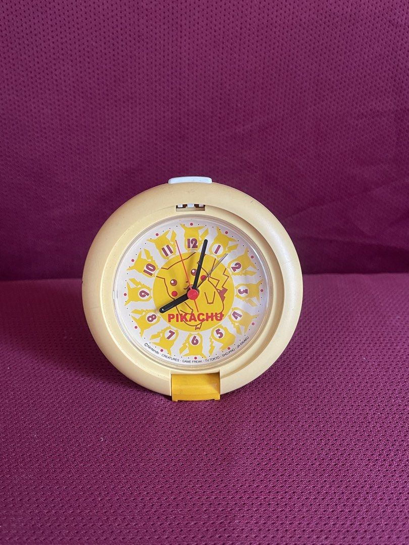 Pikachu Pokémon Alarm Clock 90’s (Category: Vintage Collectibles) located in Manila. Submitted by dstrangerthings (Listing ID 1468228600, Image 1). Description: - untested if working po.