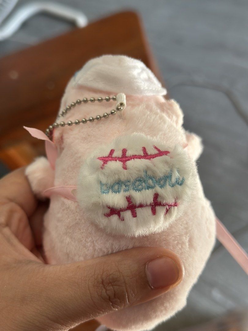 Pink capybara baseball theme (Category: Plushies & Soft Toys) located in Baguio. Submitted by cherylcaps95 (Listing ID 1468110393, Image 3). Description: Like neww.