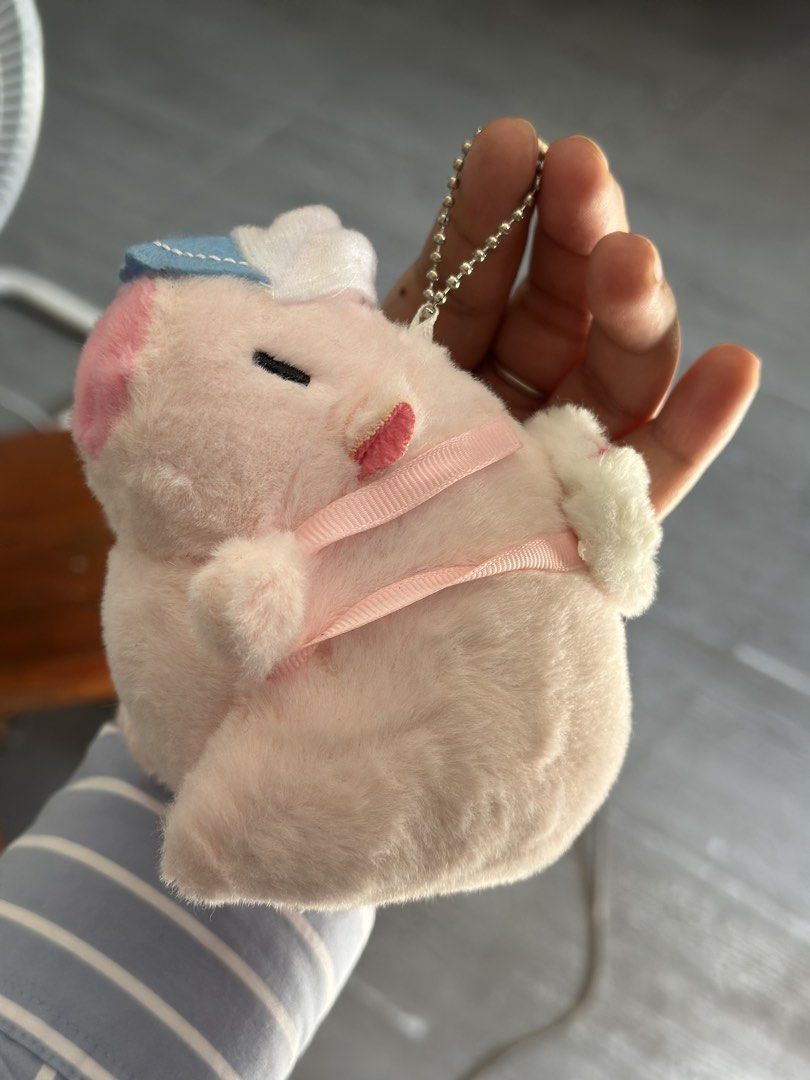 Pink capybara baseball theme (Category: Plushies & Soft Toys) located in Baguio. Submitted by cherylcaps95 (Listing ID 1468110393, Image 1). Description: Like neww.
