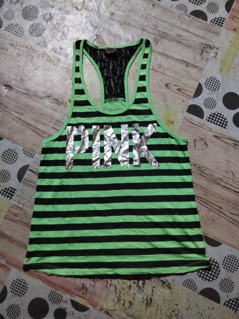 Pink Victorias secret tank top (Category: Others Tops) located in Davao. Submitted by aristotlekhld (Listing ID 1468280521, Image 1). Description: no issue.
