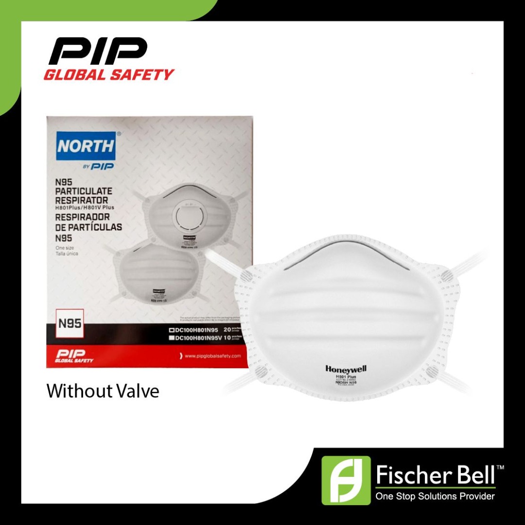 PIP H801 N95 Particulate Respirator (20 Pcs/Box), Health & Nutrition ...