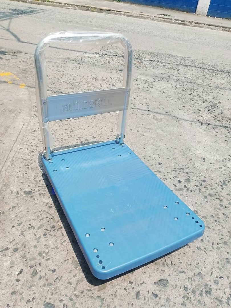 Plastic Platform Push Cart Specs: 60x90cm (300kg) (Category: Home Improvement Tools & Accessories) located in Manila. Submitted by 09171479278_elsie. (Listing ID 1468062766, Image 2). Description: Plastic Platform Push Cart Specs: 60x90cm (300kg).