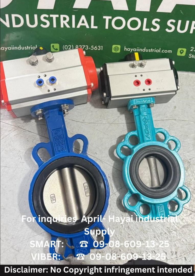 Pneumatic butterfly valve (Category: Industrial Equipment) located in Caloocan City. Submitted by aprilv96843328 (Listing ID 1468106044, Image 1). Description: Pneumatic butterfly valve Specs: 2.5" PRICE: 17,500 For inquiries April- Hayai industrial Supply 📞 ☎ 0-9-0-8-6-0-9-1-3-2-5 Email me@ 📫 📑 A-p-r-i-l-.-h-a-y-a-i-@-g-m-a-i-l-.-c-o-m PRICE MAY CHANGE WITHOUT PRIOR NOTICE‼️ ‼️ .
