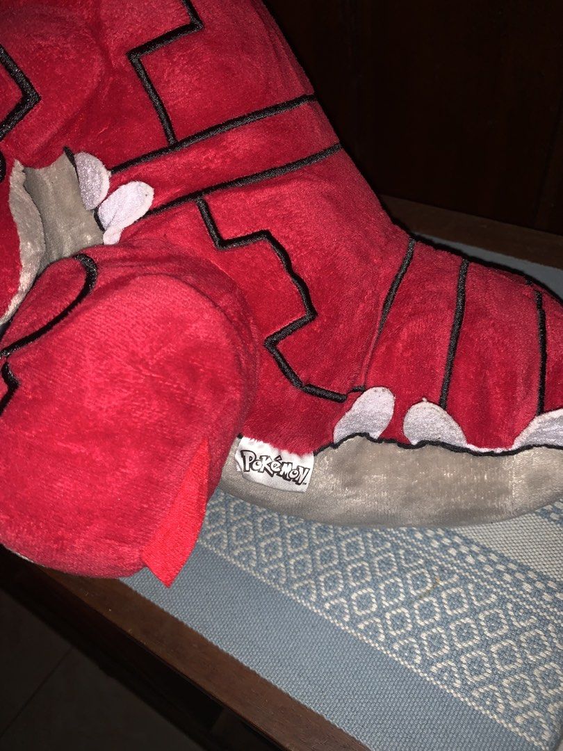 Pokemon Legendary Groudon (Category: Plushies & Soft Toys) located in Davao. Submitted by shopthrift (Listing ID 1468101620, Image 2). Description: Has missing part.Please refer to photo..