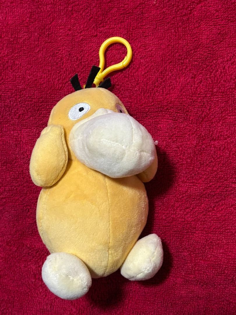 Pokemon Plush Keychain (Category: Plushies & Soft Toys) located in Las Pinas. Submitted by whatzupriley (Listing ID 1468075825, Image 2). Description: - Vintage 1997 Nintendo Pokémon plush toy - Made with soft fabric, embroidered eyes, and hair tufts - Original copyright tag intact (Nintendo/Creatures/GAME FREAK) 150 each.