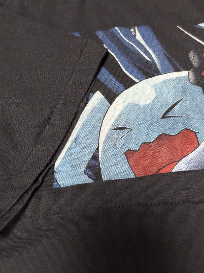 Pokemon T-Shirt ft. Pokemon & Team Rocket (Category: Tshirts & Polo Shirts ) located in Quezon City. Submitted by rackculture (Listing ID 1468070024, Image 3). Description: 👕 Size XLarge 23 width 29.5 length 🧵Single Stitch All The Way 🏷️ Fashion Victim on Tag ₱ 1,500 only 📩 Message us to order .