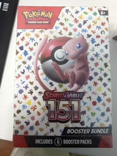 Pokémon Scarlet & Violet 151 Booster Bundle English, Toys ...
