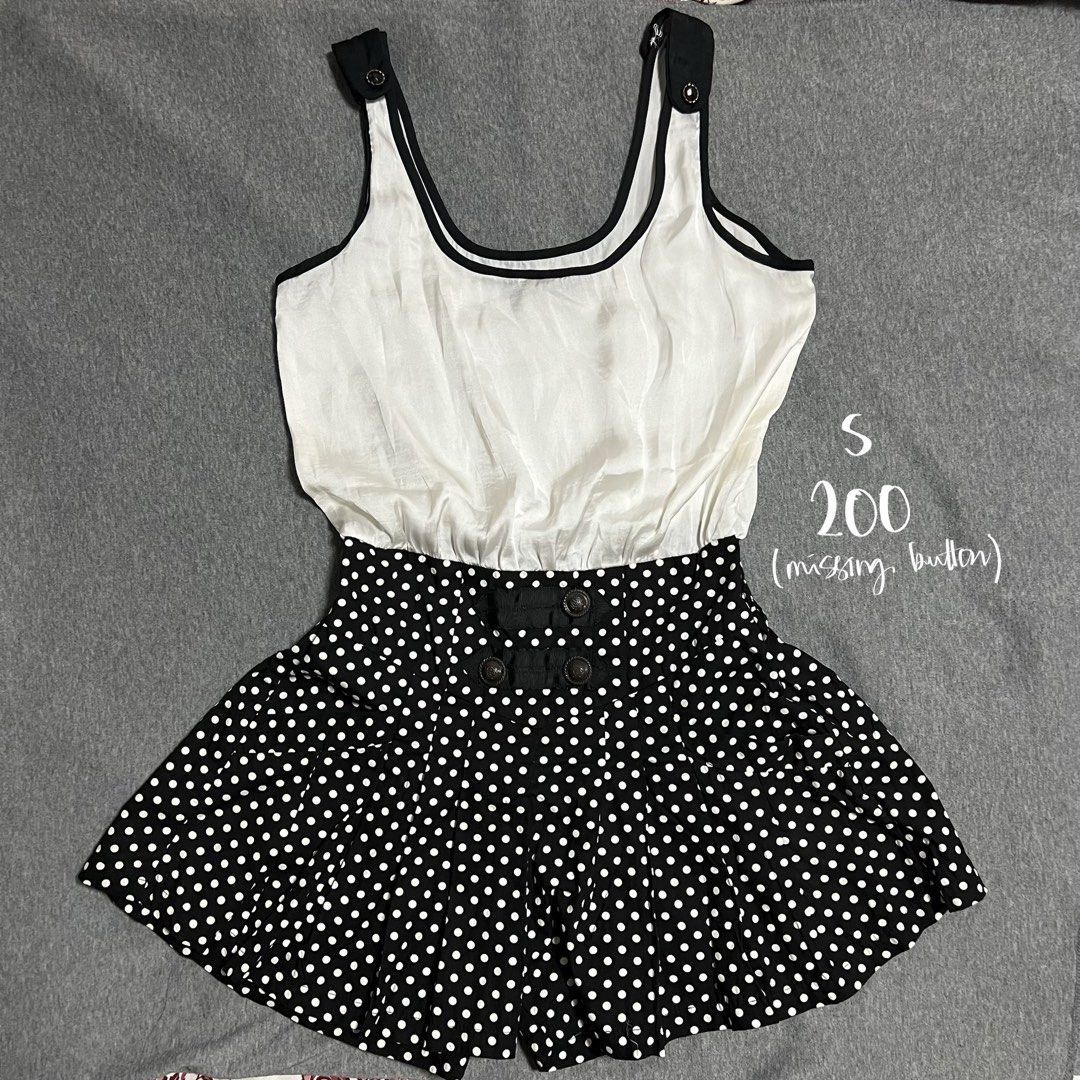 Polka dot romper (Category: Rompers) located in Las Pinas. Submitted by jilanah (Listing ID 1468216100, Image 1). Description: .
