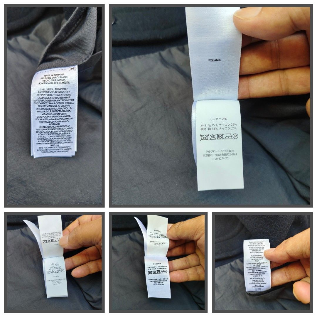Polo by Ralph Lauren double breasted (auth.) (Category: Coats, Jackets and Outerwear) located in Baguio. Submitted by archival_thrifted.ph. (Listing ID 1468140092, Image 3). Description: FOR SALE‼️ .RALPH LAUREN DOUBLE BREASTED WOOL JACKET .STILL IN GOOD CONDITION .W/NORMAL SIGNS OF USAGE . SIZE 36R ON TAG CAN FIT MEDIUM .PHP 3200 PLUS SF .❌❌ COP/COD .MOP GCASH . COURIER J&T .BAGUIO AREA .DM FOR SURE BUYER TY.