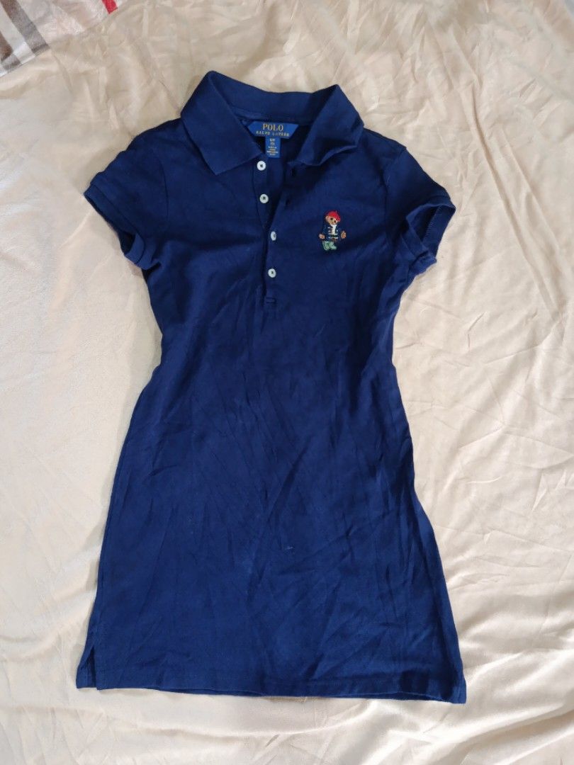 Polo Dress (Category: Babies & Kids Fashion) located in Davao. Submitted by 07dward (Listing ID 1468189794, Image 1). Description: RL polo dress best fit for 6-8 y.o girl like new condition.