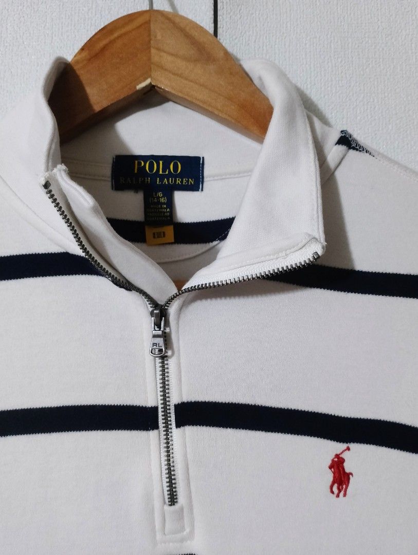 Polo RL (QZIP) (Category: Tshirts & Polo Shirts ) located in Iligan City. Submitted by jh_pr0 (Listing ID 1468199175, Image 3). Description: Polo RL (Qzip) Good as new Dimes: 19-20x27 Color rate: 9.9/10 No issue 2500.
