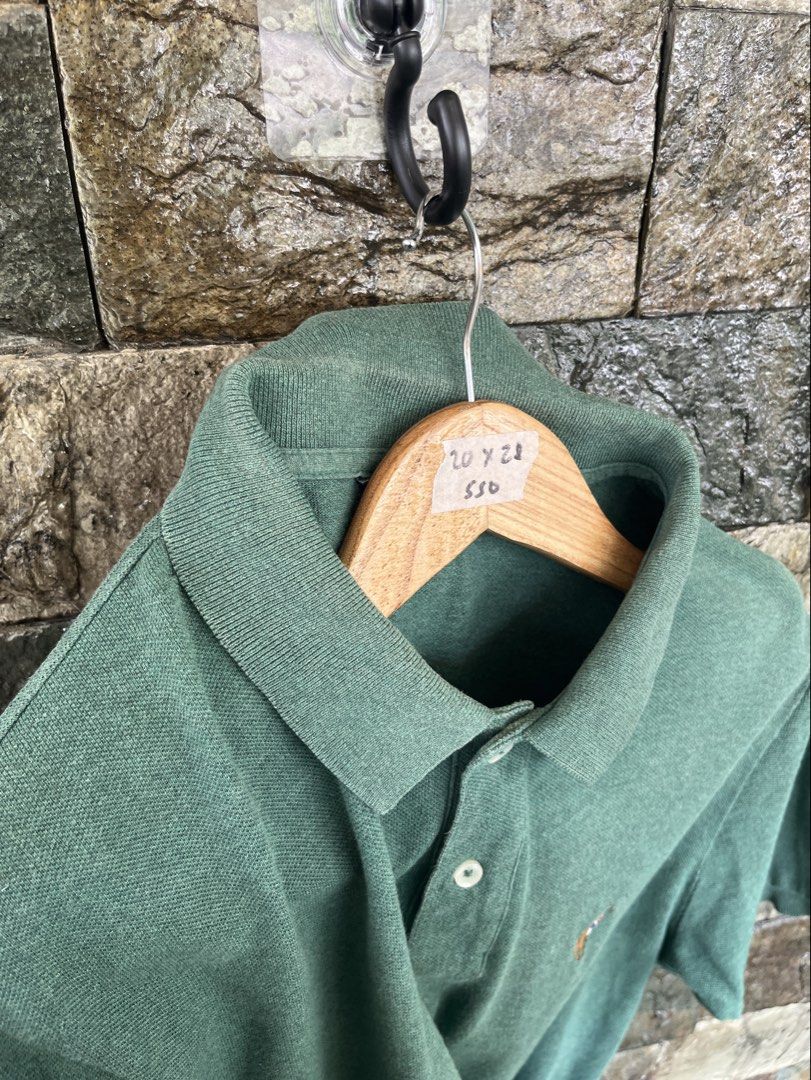 Polo Sport Heather Green (Category: Tshirts & Polo Shirts ) located in Cagayan de Oro. Submitted by curatedheirloomph_ (Listing ID 1468104483, Image 3). Description: 𝘿𝙞𝙢𝙚𝙣𝙨𝙞𝙤𝙣𝙨: 20x28 𝘽𝙚𝙨𝙩 𝙁𝙞𝙩: Medium - Large 𝘾𝙤𝙣𝙙𝙞𝙩𝙞𝙤𝙣 & 𝘾𝙤𝙡𝙤𝙧 𝙍𝙖𝙩𝙚: Excellent (9.5/10) 𝙄𝙨𝙨𝙪𝙚: Minimal signs of usage 𝘼𝙪𝙩𝙝𝙚𝙣𝙩𝙞𝙘𝙞𝙩𝙮 𝘿𝙚𝙘𝙡𝙖𝙧𝙖𝙩𝙞𝙤𝙣: Authentic.