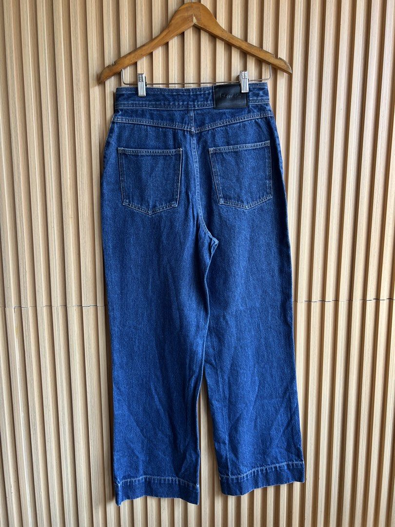 Pomelo (Category: Jeans) located in Lipa City. Submitted by thyra06 (Listing ID 1468168971, Image 3). Description: Pomelo wideleg pants good as new size 28/30 fits.