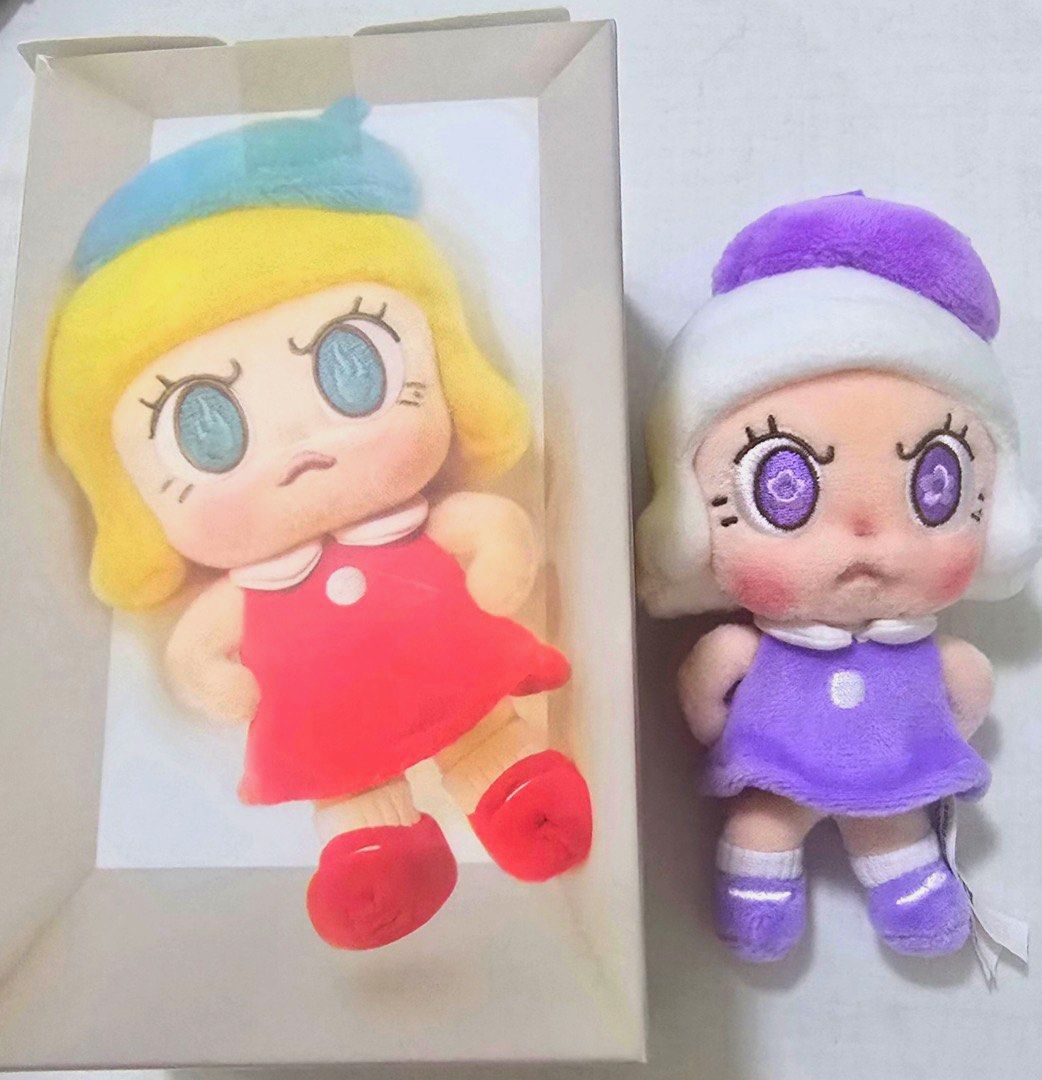 Pop Mart Angry Molly Purple Pendant (Category: Plushies & Soft Toys) located in Las Pinas. Submitted by Freshops (Listing ID 1467025086, Image 1). Description: orig complete inc gcash lalamove,jnt payo.