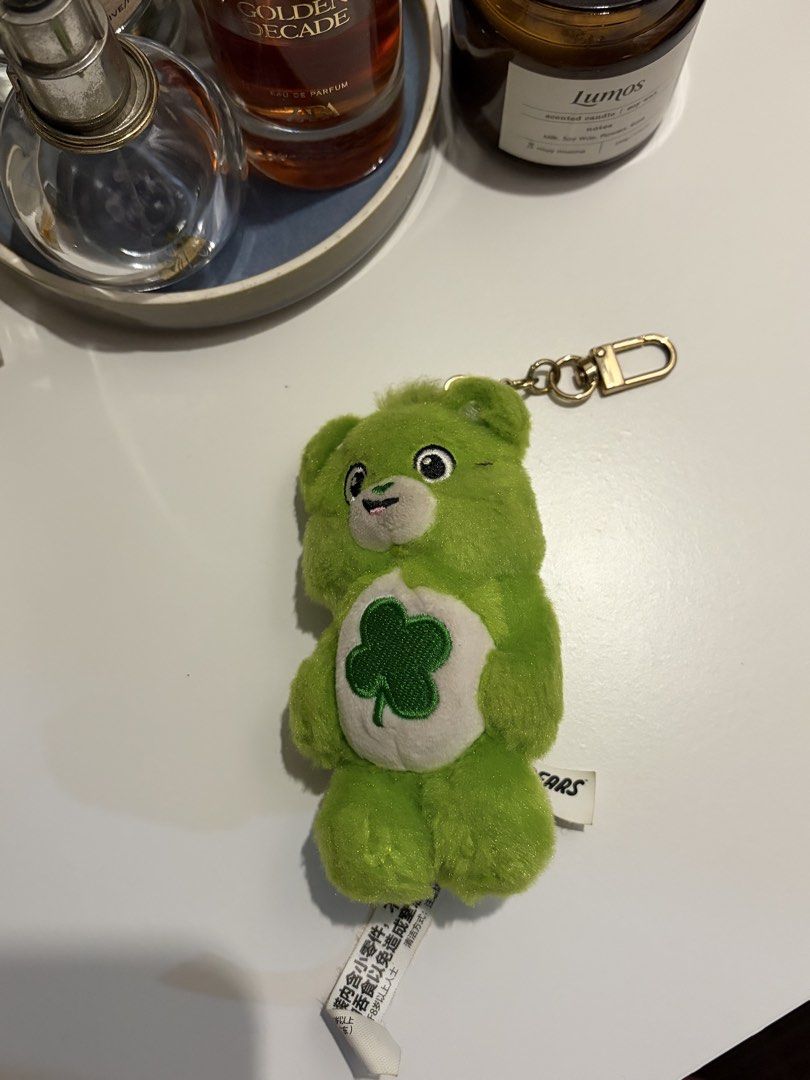 popmart carebears good luck bear bag charm (Category: Kids Toys) located in Taytay. Submitted by beebopbelly (Listing ID 1468176909, Image 2). Description: lightly used just needs cleaning no box 📩 gcash / bank 🛵💨 J&T / lalamove 📍 taytay, rizal .