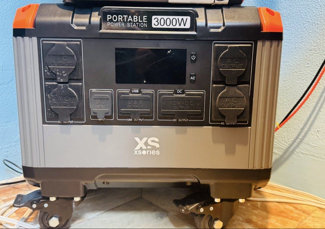PORTABLE POWER STATIONS (Category: Other Home Appliances) located in Mandaluyong City. Submitted by junaidkala48129 (Listing ID 1468061856, Image 1). Description: Runhood F2400 (2400W) ₱80,000.00 Runhood 2400W Extra Battery(2400W) ₱60,000.00 XSories 3000 (3000W) ₱60,000.00 Runhood F3600 (3600W) ₱120,000.00 Runhood 3600 Extra Battery(3600W) ₱90,000.00 FREE SOLAR PANEL 400W x 1 Used- excellent condition/ indoor use / no visible scratches/ all funct