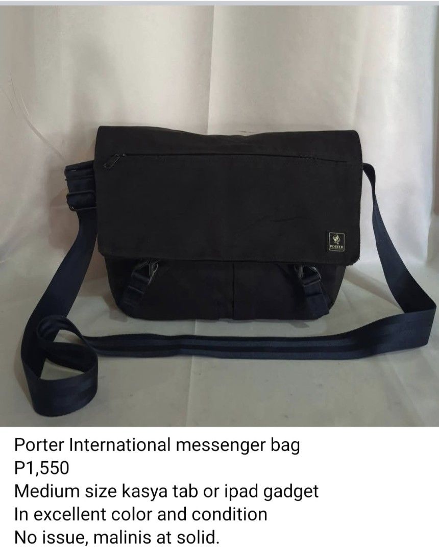Porter Bags....123 (Category: Sling Bags) located in Davao. Submitted by bae214214 (Listing ID 1468279161, Image 3). Description: pm me for more details.