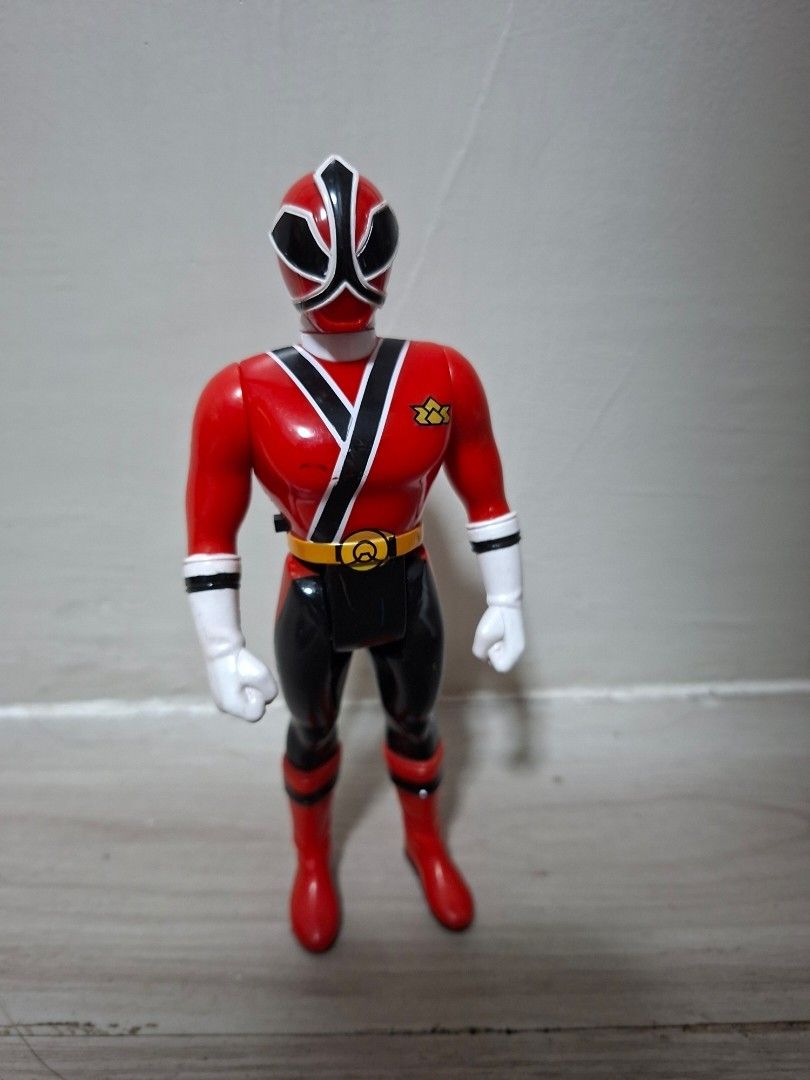 Power Rangers Samurai Red Ranger (Category: Kids Toys) located in San Fernando. Submitted by silverforest-63a2 (Listing ID 1468179457, Image 1). Description: Red Samurai Power Ranger aka Samurai Sentai Shinkenger Shinkenred for 250php -Sound electronics working, send a message to see video. -(old) Batteries included Don't hesitate to ask for more photos Mode/s of payment: Gcash or COD/COP (For LBC Only) Delivery: Preferably J&T. Drop-off on Satur
