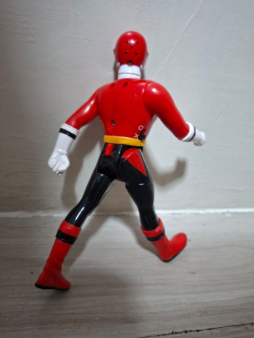 Power Rangers Samurai Red Ranger (Category: Kids Toys) located in San Fernando. Submitted by silverforest-63a2 (Listing ID 1468179457, Image 3). Description: Red Samurai Power Ranger aka Samurai Sentai Shinkenger Shinkenred for 250php -Sound electronics working, send a message to see video. -(old) Batteries included Don't hesitate to ask for more photos Mode/s of payment: Gcash or COD/COP (For LBC Only) Delivery: Preferably J&T. Drop-off on Satur