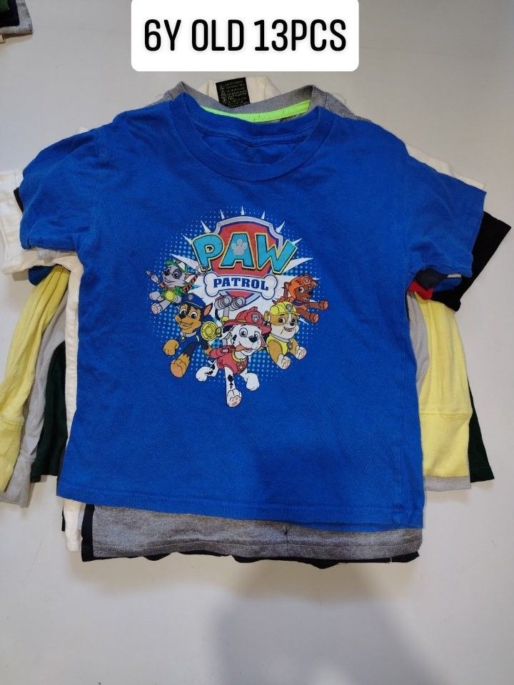 Preloved Tops for Boy 6yrs old 13pcs (Category: Babies & Kids Fashion) located in San Luis. Submitted by cknfaithtoysshop1831 (Listing ID 1466252527, Image 1). Description: .