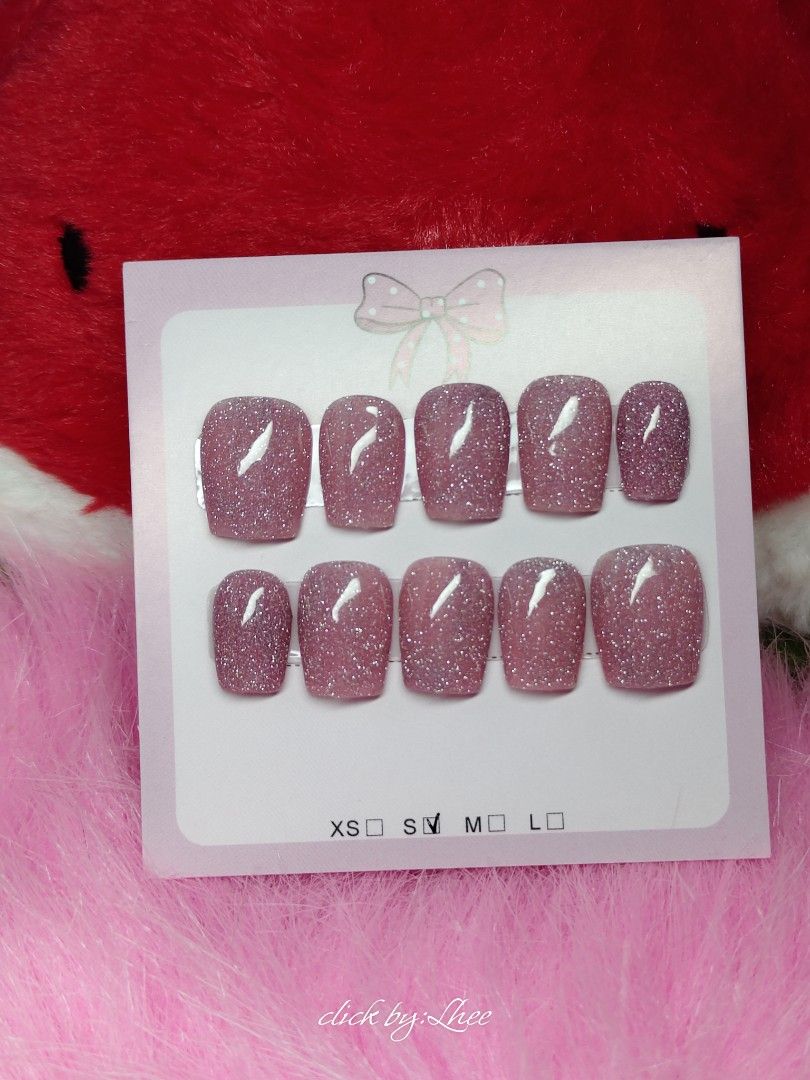 Press on nails (Category: Hands & Nails) located in Antipolo. Submitted by gonzagalov21502 (Listing ID 1468101225, Image 3). Description: Available size: xsmall, small and medium (width) Available shape and length: - long almond - long square - short almond - short square Inclusion: *nail glue/jelly glue *nail file *nail wooden cuticle stick Shipping: Lalamove (same day delivery) spx via a shoppe check out *Also we do home service * Soft gel exte