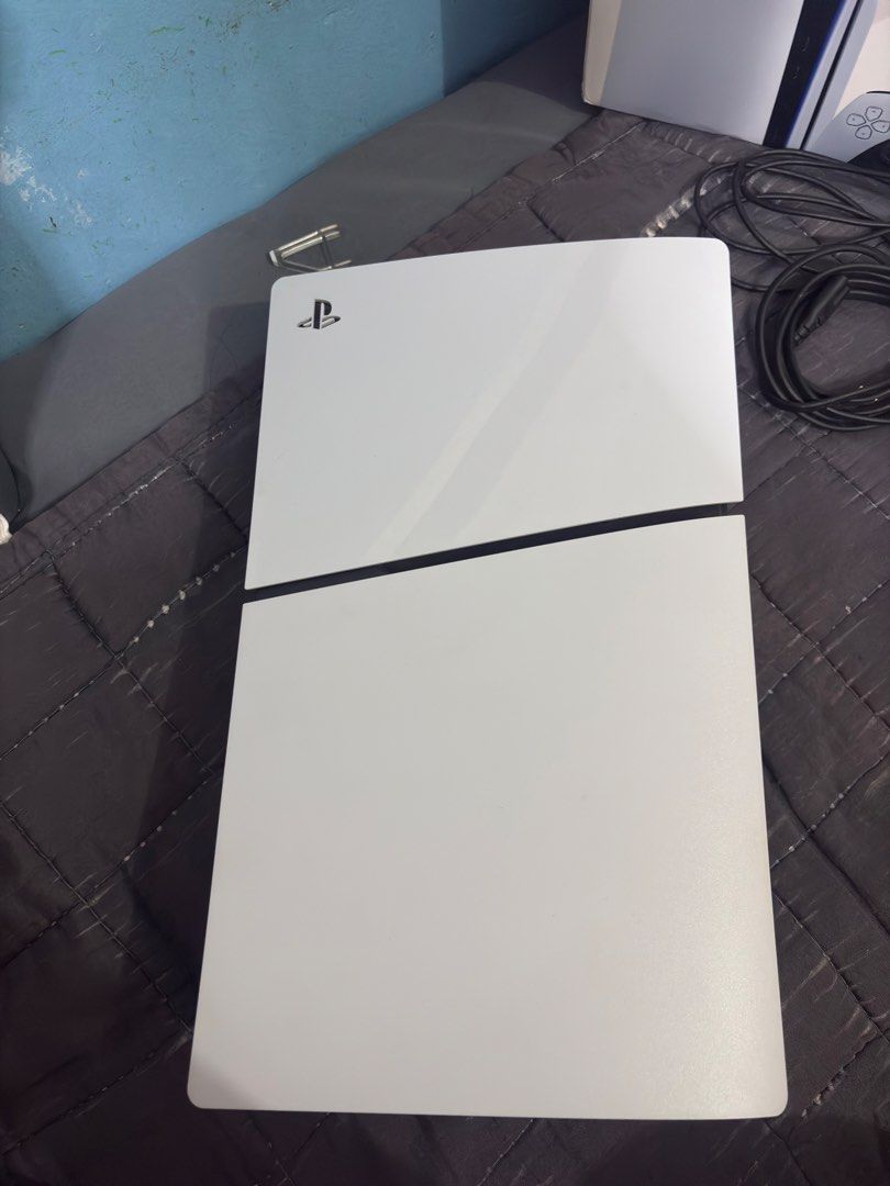 PS5 Slim 1TB with 2 Controllers & PS Plus Games (Category: PlayStation) located in Cavite. Submitted by xsavier88 (Listing ID 1468205049, Image 2). Description: 🌟For sale! PS5 SLIM 1TB WITH 3 Digital Games. Open for trade sa PS4/NINTENDO SWITCH 1/SWITCH 2 add ka cash 29,500 PHP 29,500 PHP 29,500 PHP 🌟INCLUSIONS: Complete with box 3 Controller PS PLUS GAMES (Check the attached images for the list of games) You can play all the games until the su