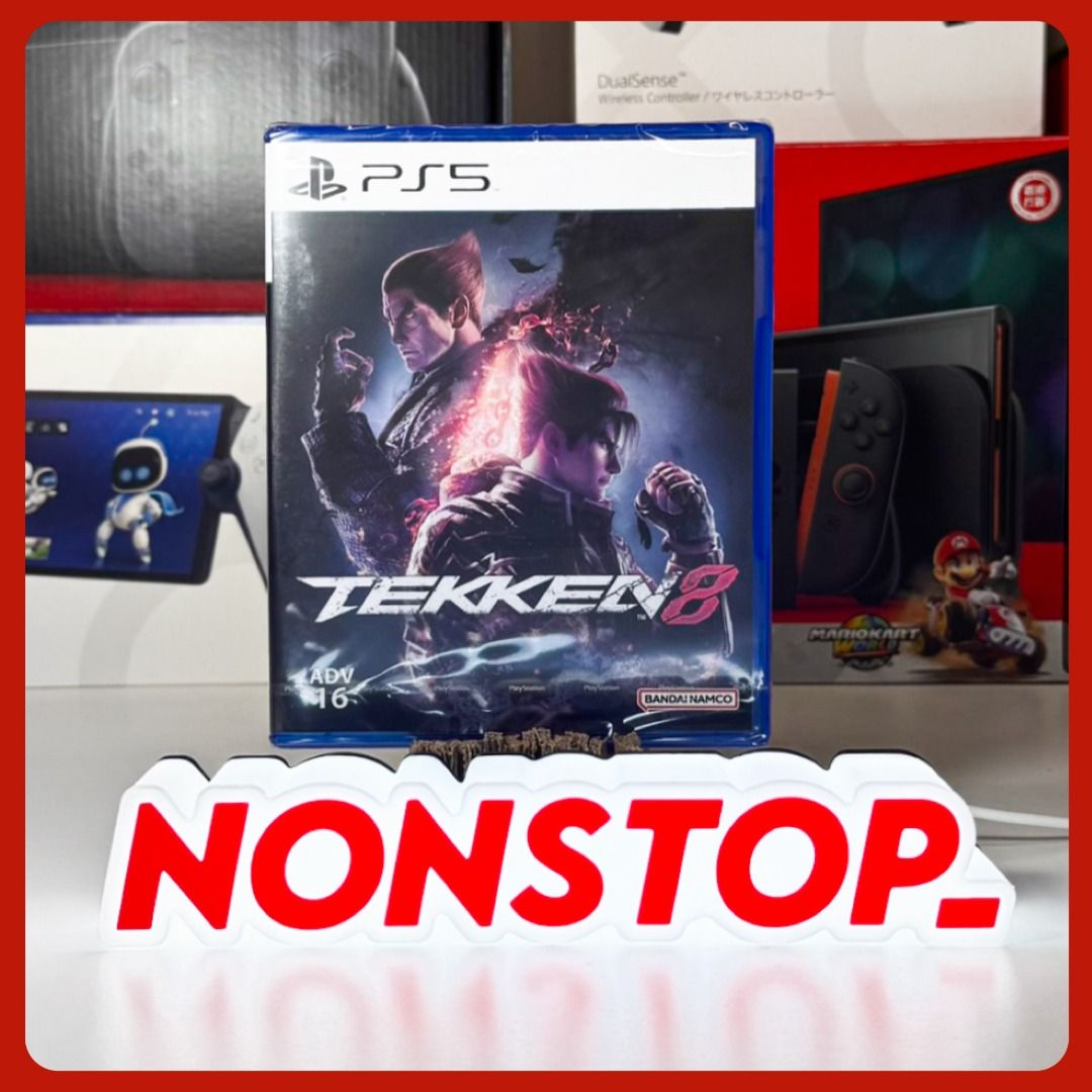 PS5 Tekken 8 (Category: PlayStation) located in Petaling Jaya. Submitted by nonstopgaming (Listing ID 1468074607, Image 2). Description: Hightlight Playform: Playstation 5 Genre: Fighting Developer: Bandai Namco Studios Publisher: Bandai Namco Studios Release: 25 January 2024 Game Formet: Physical Game Disc Region/ Language R3 English Version R3 Chinese Verion Shipping Standard Shipping Preparation time: 1 working day to pack and hand over to the
