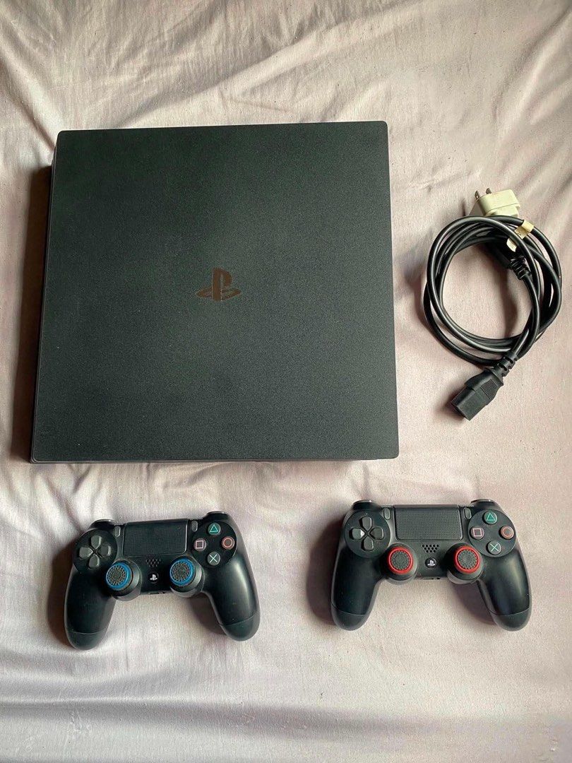 PS 4 PRO (Category: PlayStation) located in Paranaque City. Submitted by punzalan726 (Listing ID 1468185244, Image 3). Description: PS4 Pro 1TB for Sale 🎮 Inclusions: • PS4 Pro 1TB • 2 original game CDs: - The Last of Us - The Evil Within • 2 controllers (one only works when plugged in/charging) • 1 power cable 📌 Note: One controller has a battery issue and needs to stay connected to the charger to work. .
