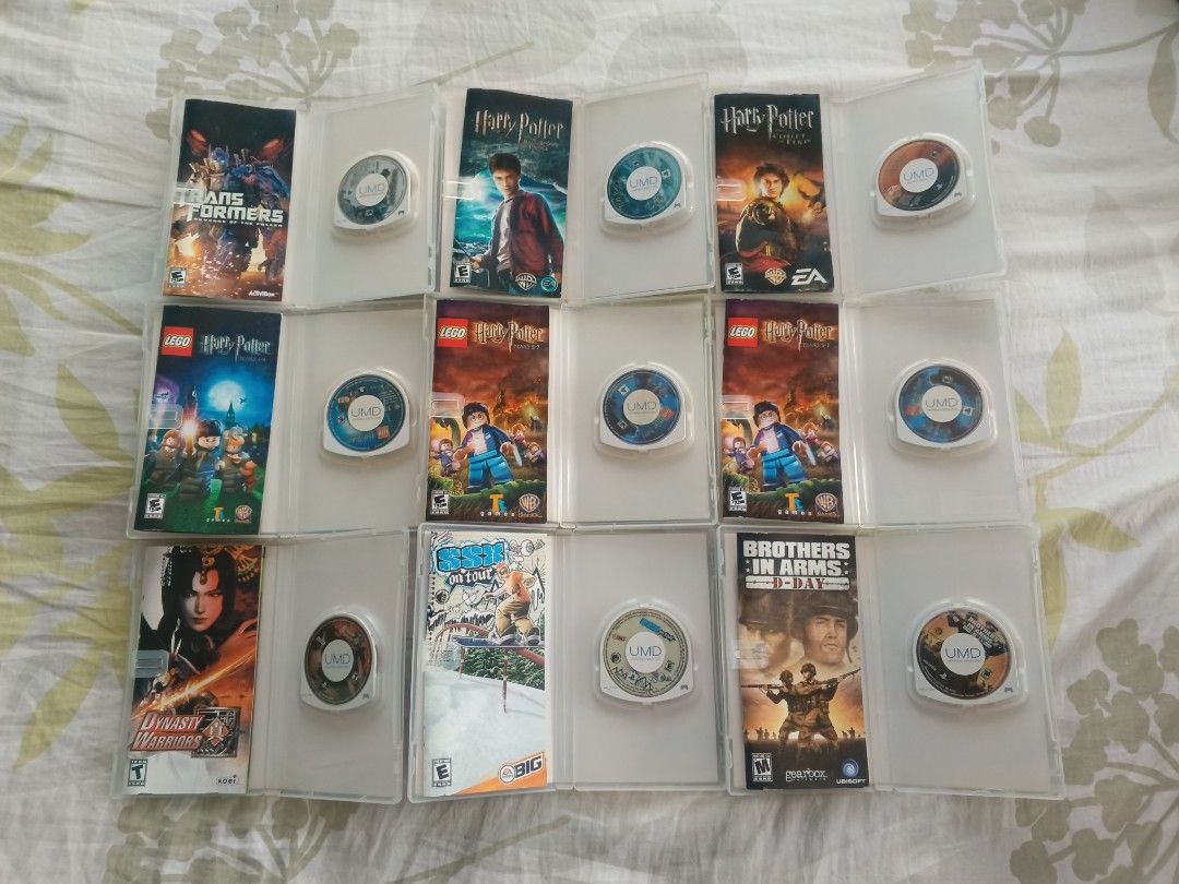PSP UMD Games (Category: PlayStation) located in Bauang. Submitted by gamingstation12 (Listing ID 1468084136, Image 3). Description: ‎PSP UMD GAMES ‎ ‎FOR SALE ONLY ‎ ‎All Good Conditions 💯🔥 ‎ ‎Working and Tested 💯🔥 ‎ ‎Payment First Policy ‎ ‎All Complete With Manual / Instruction's Booklet ‎ ‎Prices are Negotiable :) ‎ ‎ITEM CONDITION: ‎ ‎M = Mint ‎S = Sealed ‎U.S. = Unsealed ‎G.C. = Good Condition ‎U = Used ‎OD = Open Disc ❌ = SOLD ‎ ‎ITEM 