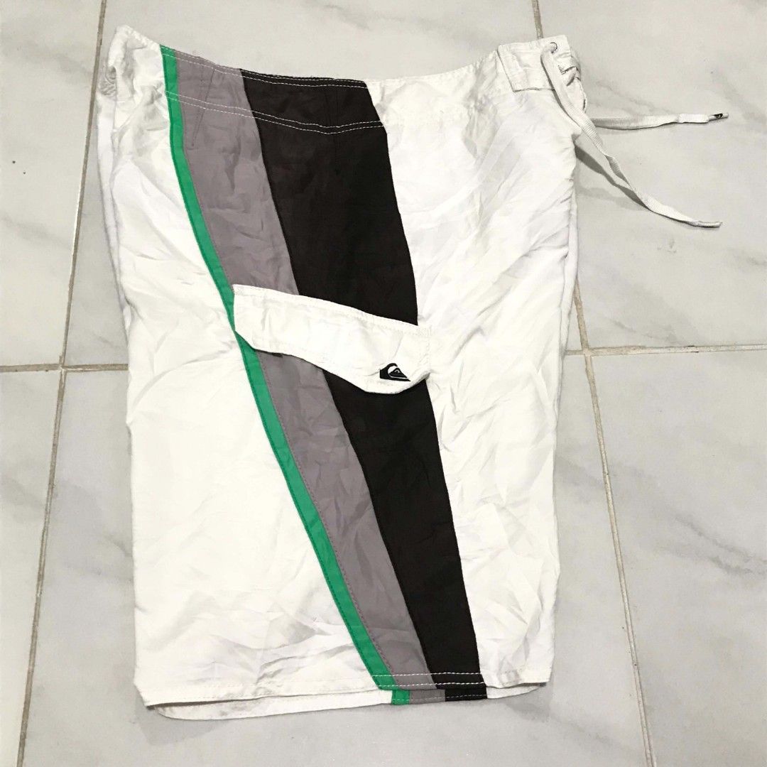 QUICKSILVER BOARD SHORTS (Category: Shorts) located in Cavite. Submitted by justthrift06 (Listing ID 1468189206, Image 3). Description: DIMENSION WAIST 34-36 LENGTH 21 GOOD CONDITION SHIPPING NATIONWIDE.