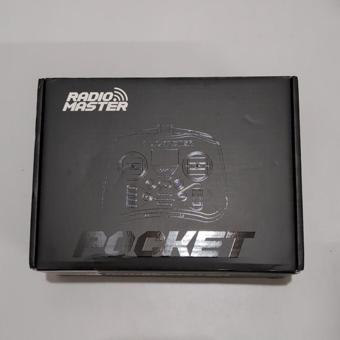 Radiomaster Pocket | Drone/RC Radio Controller/Transmitter (Category: Other Accessories) located in Quezon City. Submitted by ematubis (Listing ID 1468080244, Image 2). Description: 📌 Specs - ELRS 2.4GHz - EdgeTX OS - X5 Hall-effect gimbals - 2pcs 18650 batteries included - Mode 2 (Left throttle) - Charcoal color ℹ️ About the Item - No issues/hidden defects - No repair/service history - Previously used as FPV Drone/Sim Controller - Excellent con